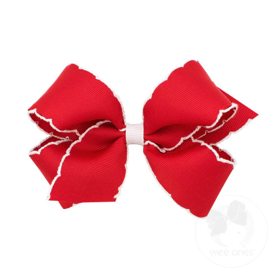 King Moonstitch Hair Bow