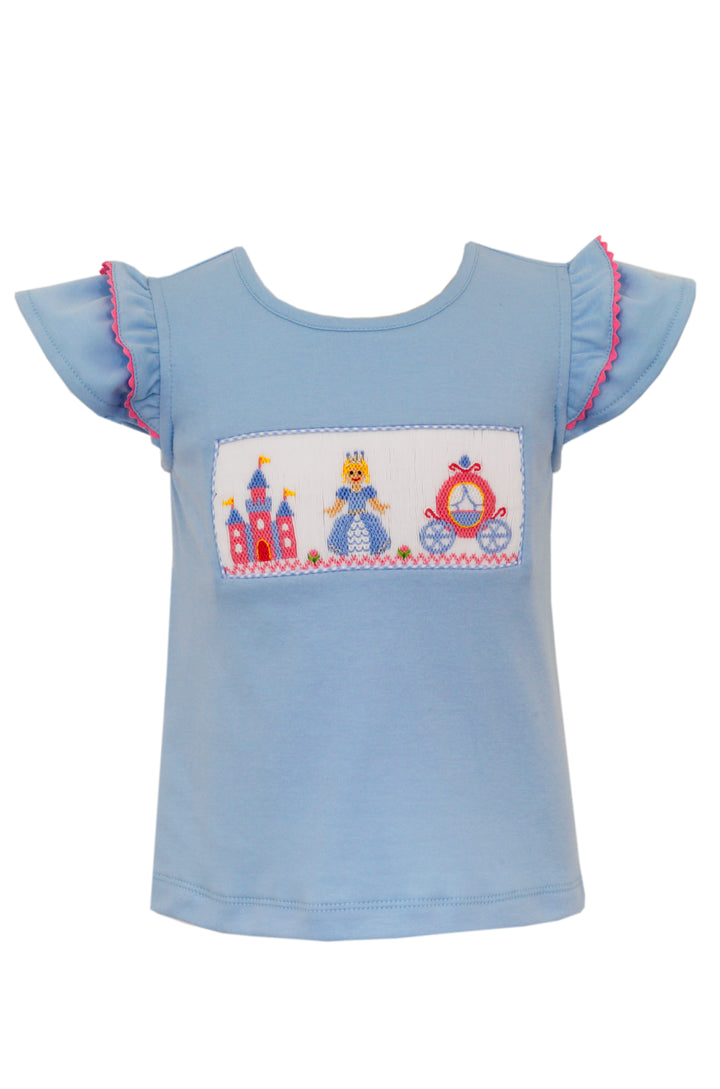 Cinderella Smocked Short Set