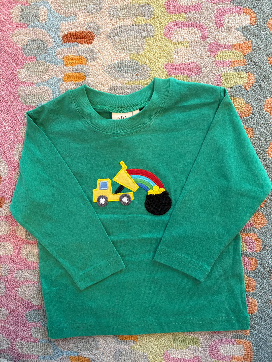 Rainbow Dump Truck LS Shirt