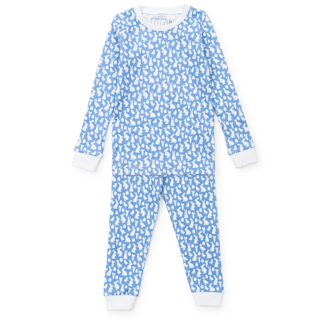 Grayson PJ Set Easter Time Blue