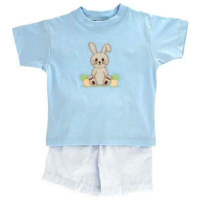 Bashful Bunny Boys Short Set