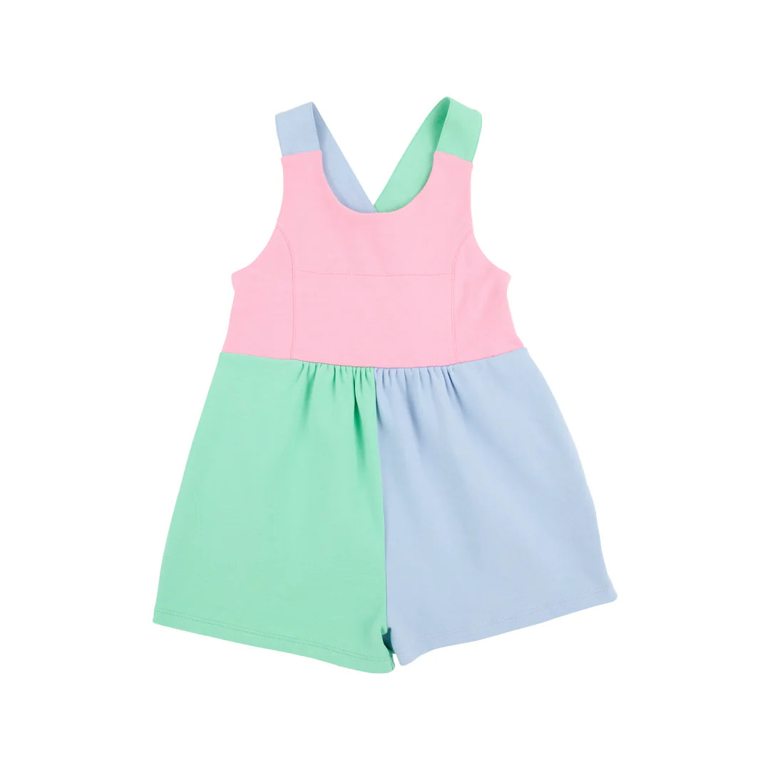 Reagan Romper-Pink/Blue/Green