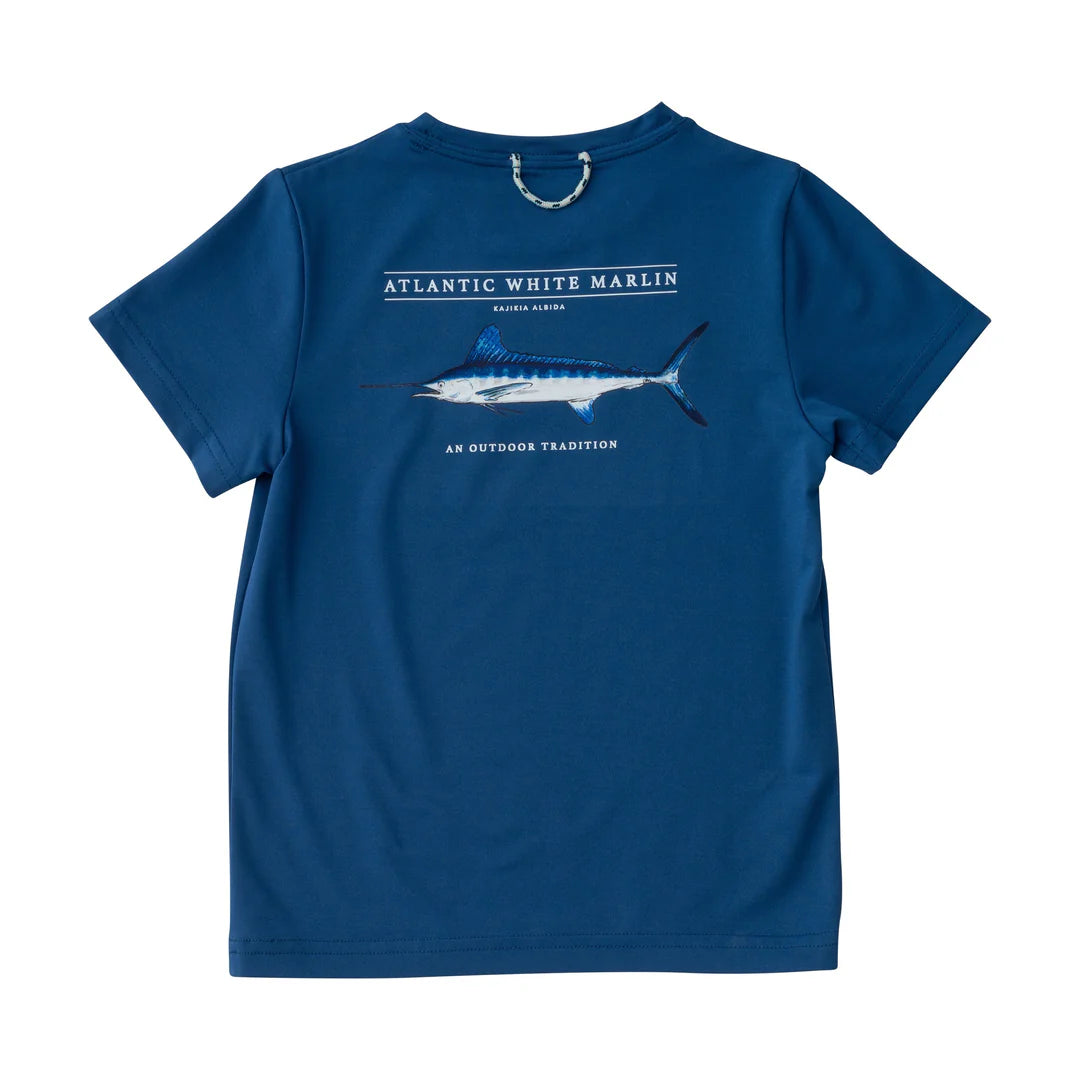 Pro Performance SS Tee-White Marlin