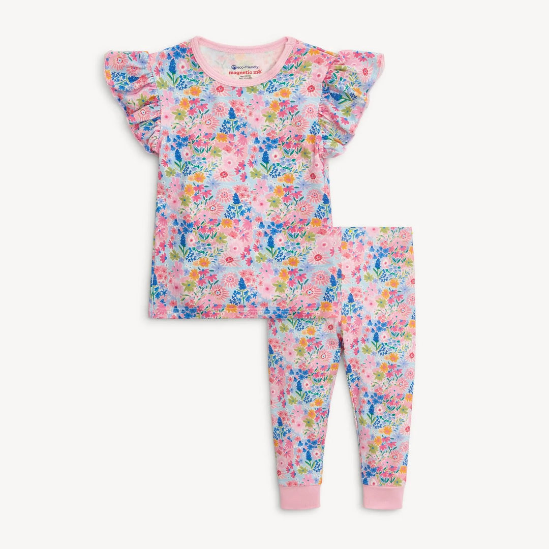 Lily SS Ruffle 2pc PJ