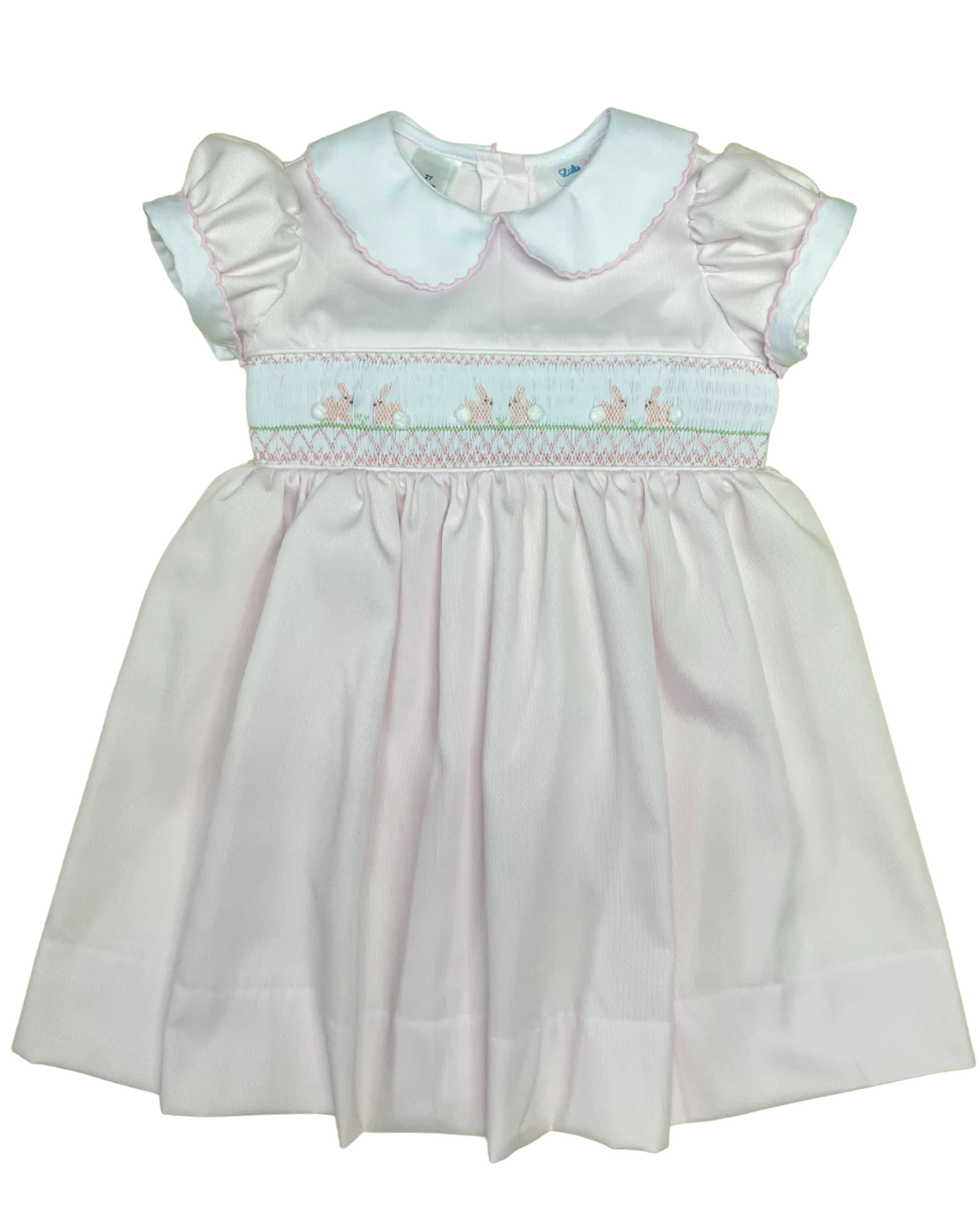 Rosie Dress-Pom Pom Bunny