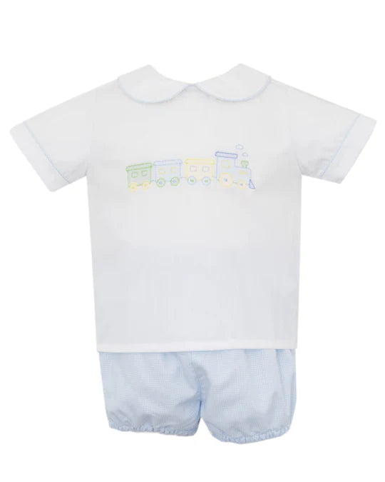 Train Boys Diaper Set