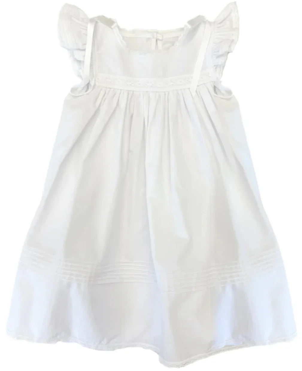 Piper Dress-White Lace Detail