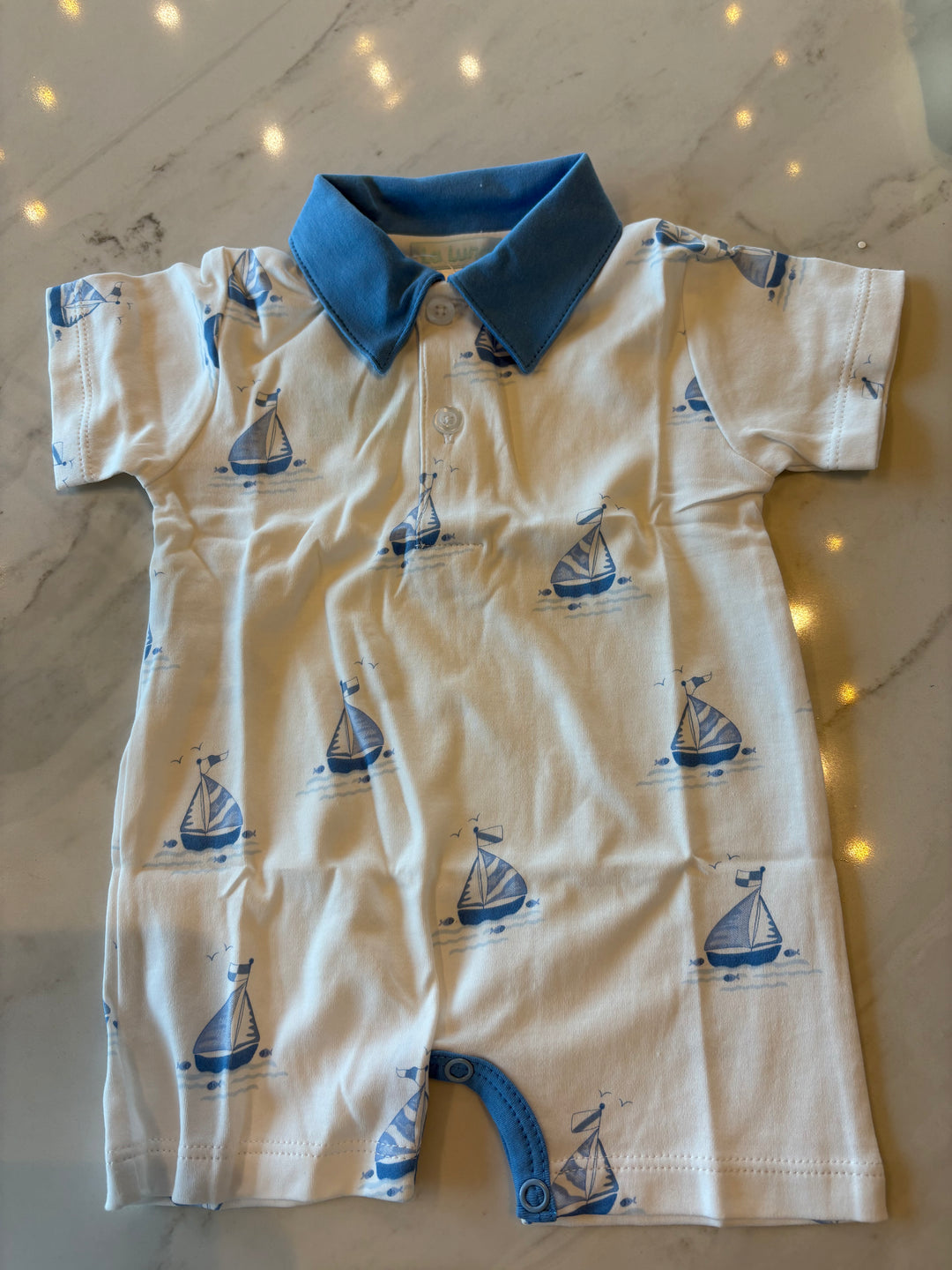 Michael Collared Shortall-Sailboats