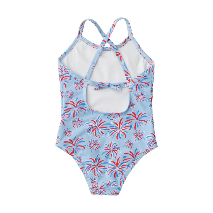 Spring Tides Swimsuit-Fireworks Print