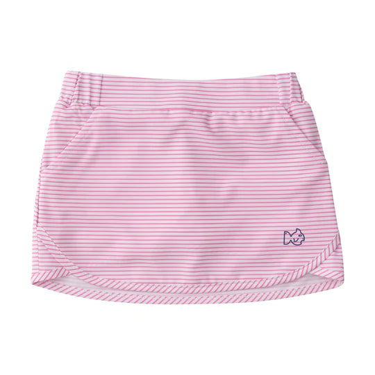 Carolina Catch Skort-Fuchsia Pink Stripe