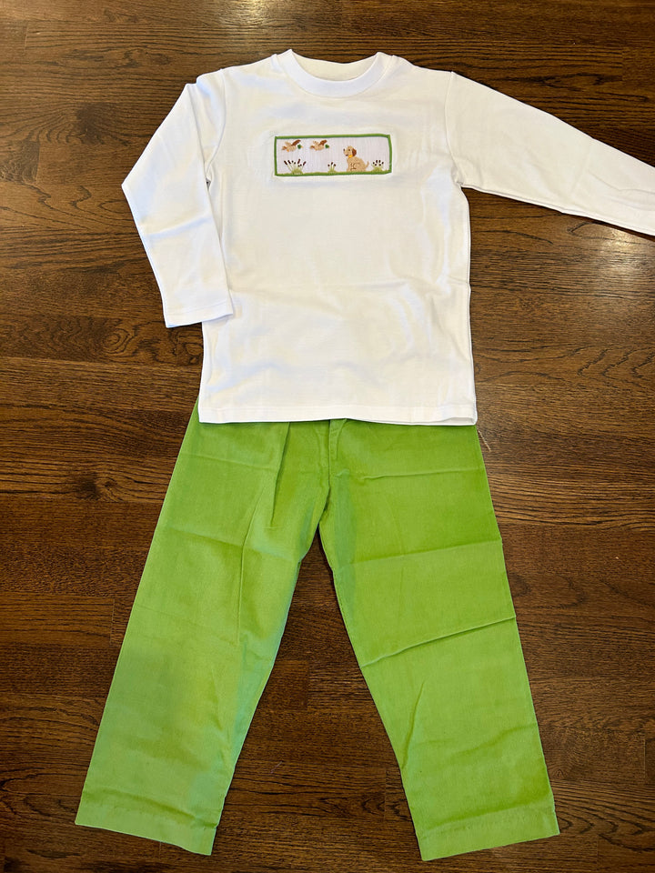 Duck Hunt Smocked Set