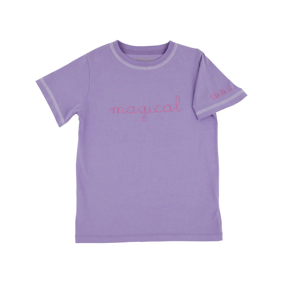 Sir Propers Embroidered Tee-Palisades Purple