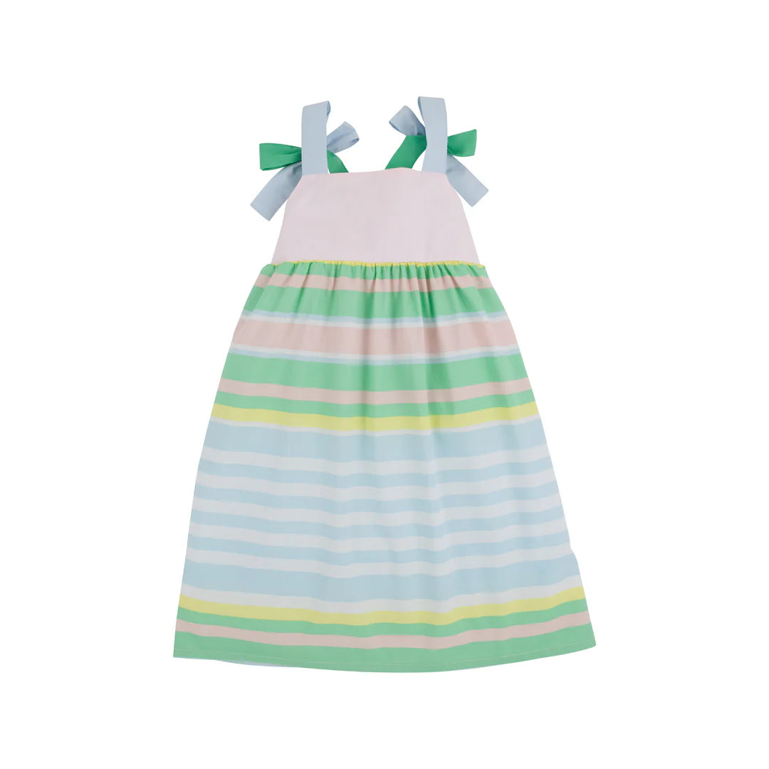 Macie Midi Dress-Sarasota Stripe