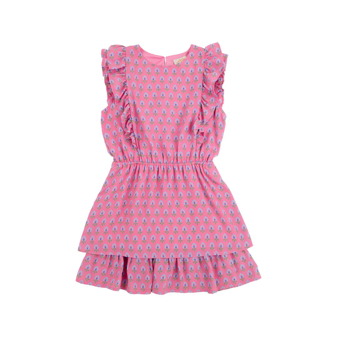 Emily Rives Ruffle Dress-Holly Hills Handblock