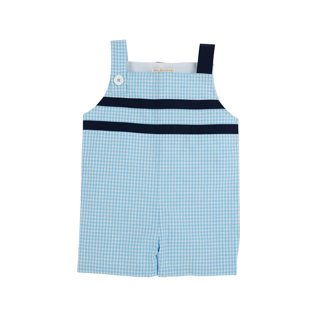 Teddy’s Jon Jon-Brookline Blue Mini Gingham