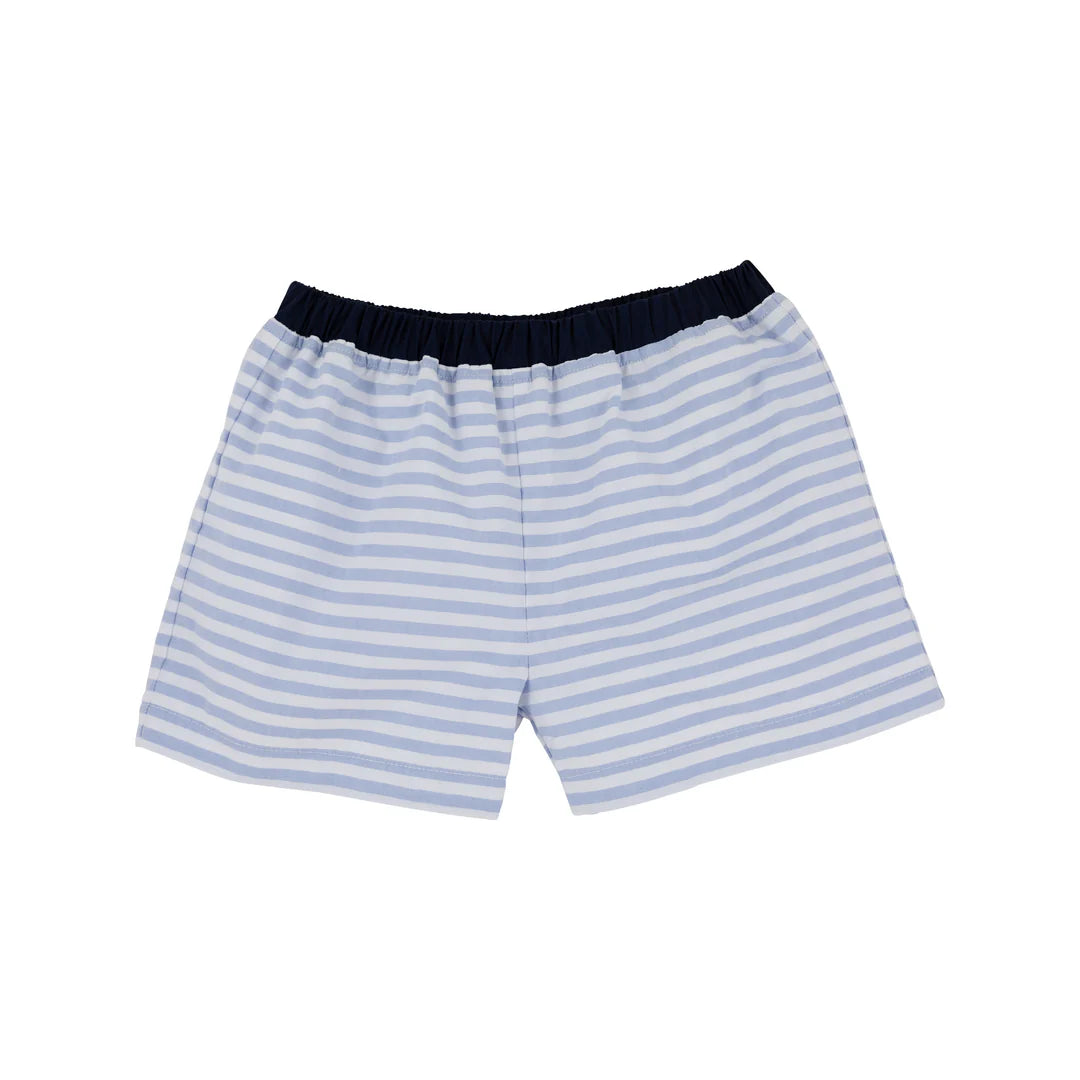 Shelton Shorts-Park City Periwinkle Stripe