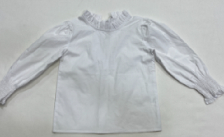 Lyn LS Ruffle Collar Shirt