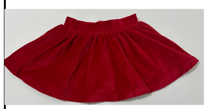 Sofie Skirt Red Velvet